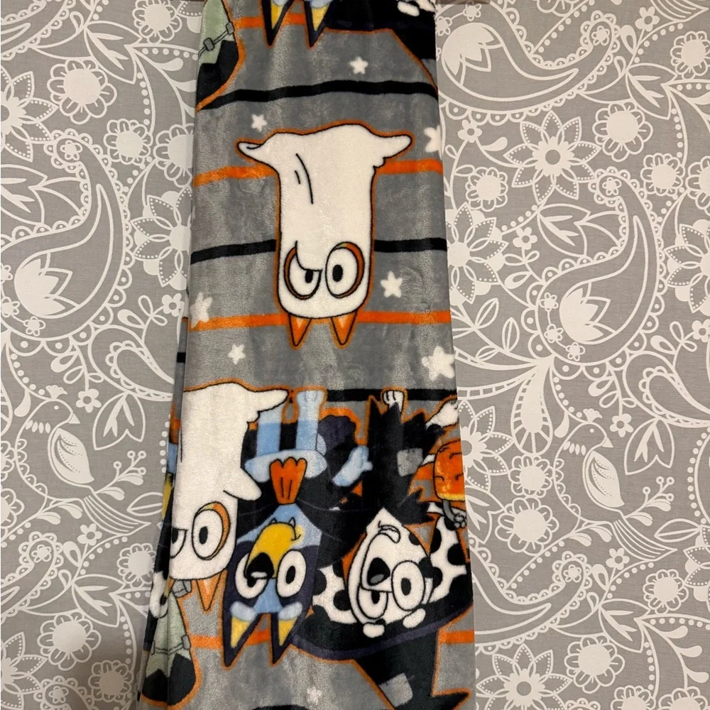 Bluey Plush Throw Blanket Halloween, 50x70 Inches